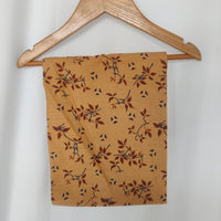 Brown Printed Round Neck Pure Cotton Loungewear Pyjama Set Free Size 3/4 Sleeve (Suits for bra size 34″- 40″)