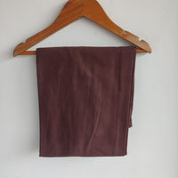 Coffee Brown Embroidered Cotton Co-Ord Set