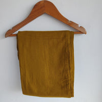 Mustard Yellow Embroidered Cotton Co-Ord Set