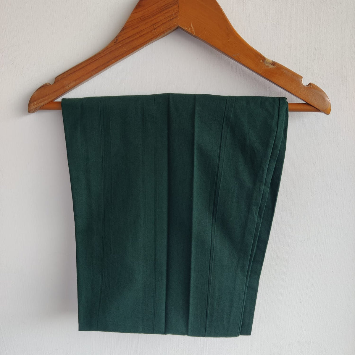 Green Embroidered Cotton Co-Ord Set