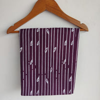 Wine Printed Cotton Co-Ord Set