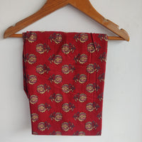 Maroon Printed Cotton Co-Ord Set