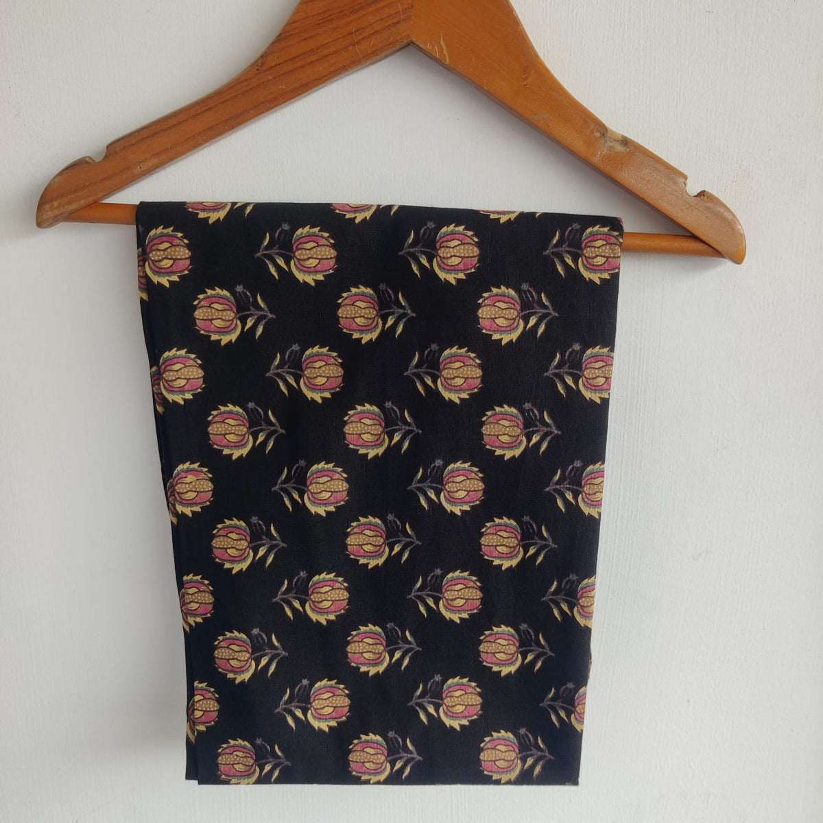 Black Printed Cotton Co-Ord Set