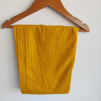 Mustard Yellow Floral Printed Cotton Co-Ord Set